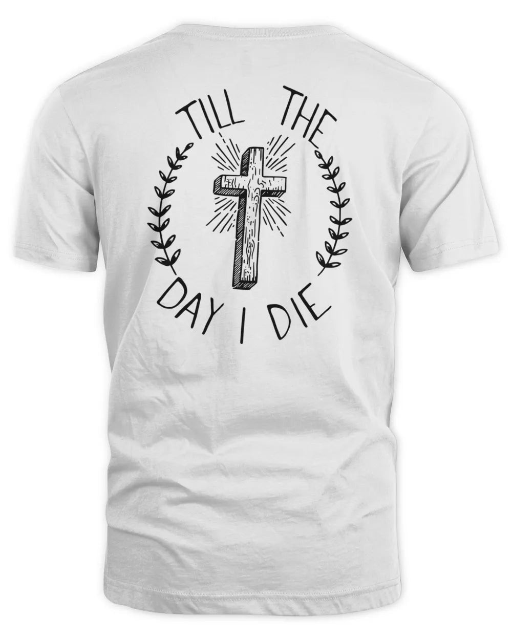 Official Tobymac Merch Till The Day I Die Beige Shirt Hoodie