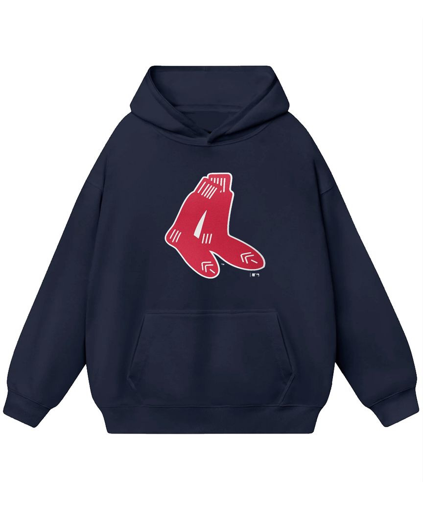 Cooperstown Collection Boston Red Sox Team Logo Hoodie