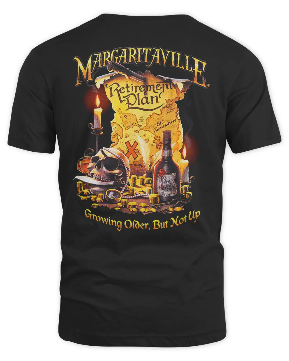 Margaritaville Merchandise Growing Older But Not Up -Retirement Plan Shirt