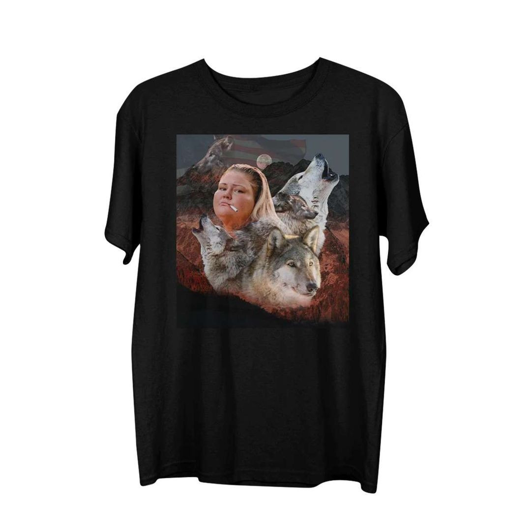 Trailer Trash Tammy Shirts Night Wolves T-shirt